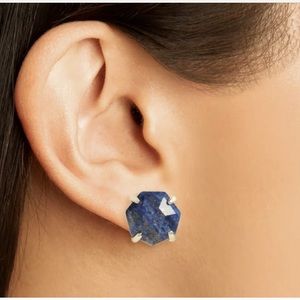 Kendra Scott Ryan Stud Earrings in Blue Lapis